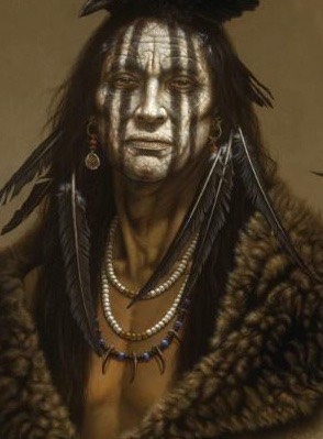 Native American warrior